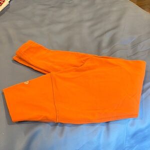 lululemon athletica Orange Leggings